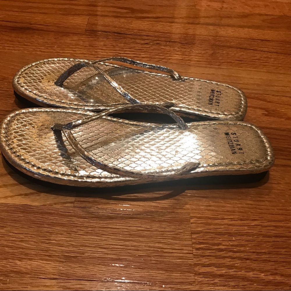 Worn Once! Stuart Weitzman Flip Flops - image 2